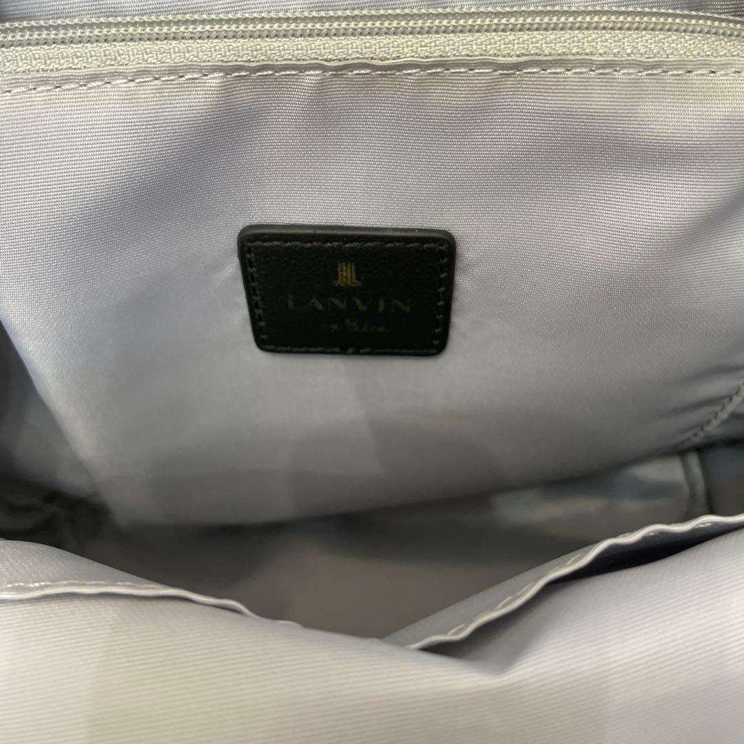 美品　LANVIN en Bleuランバンオンブルー エコール リュック