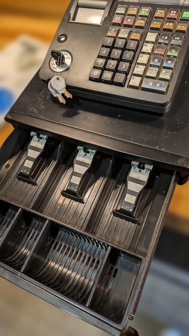 CASIO TE-300 レジスター