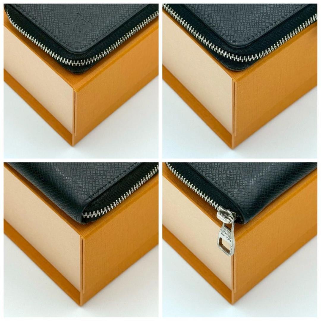 ルイヴィトン タイガ ジッピー　ケース レザー M30511