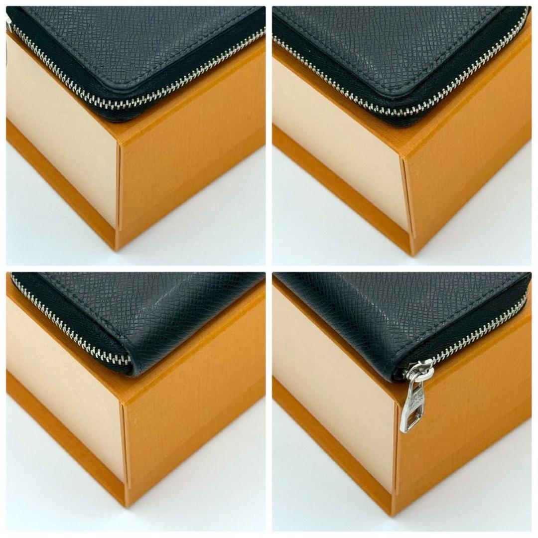 ルイヴィトン タイガ ジッピー　ケース レザー M30511