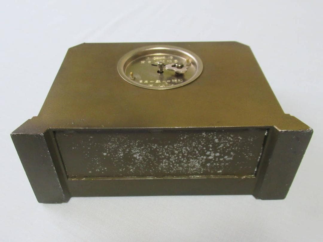 非売品 美品 昭和11年◆精工舎『渋谷区 区役所公会堂 落成記念』手巻き置き時計