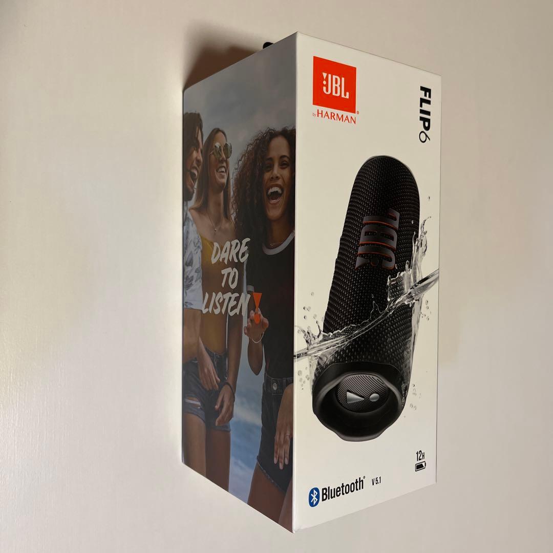 未開封、新品、未使用品　JBL FLIP 6 ワイヤレススピーカー　ブラック