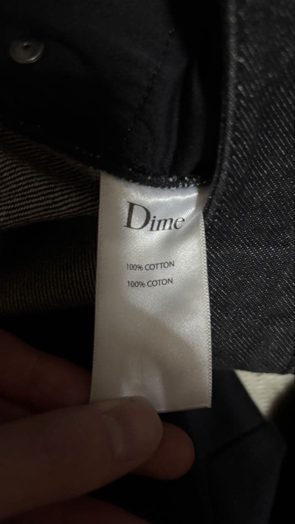 Dime ブラックデニム