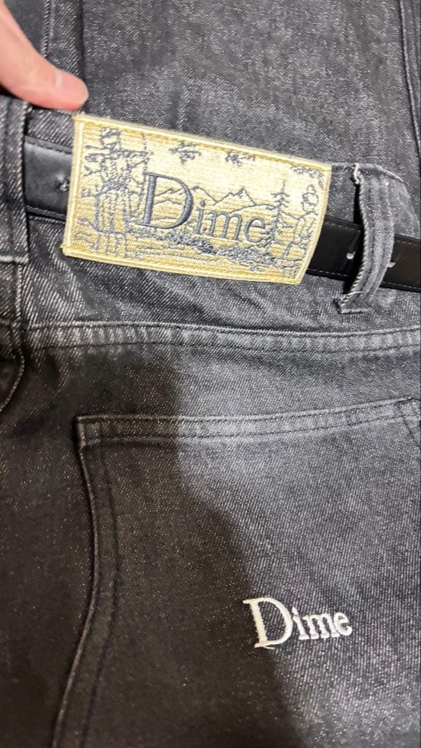 Dime ブラックデニム