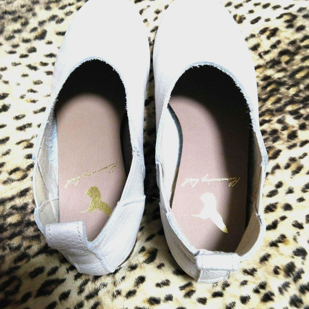 ハミングバード　サイドゴアブーティー　（Sサイズ）白