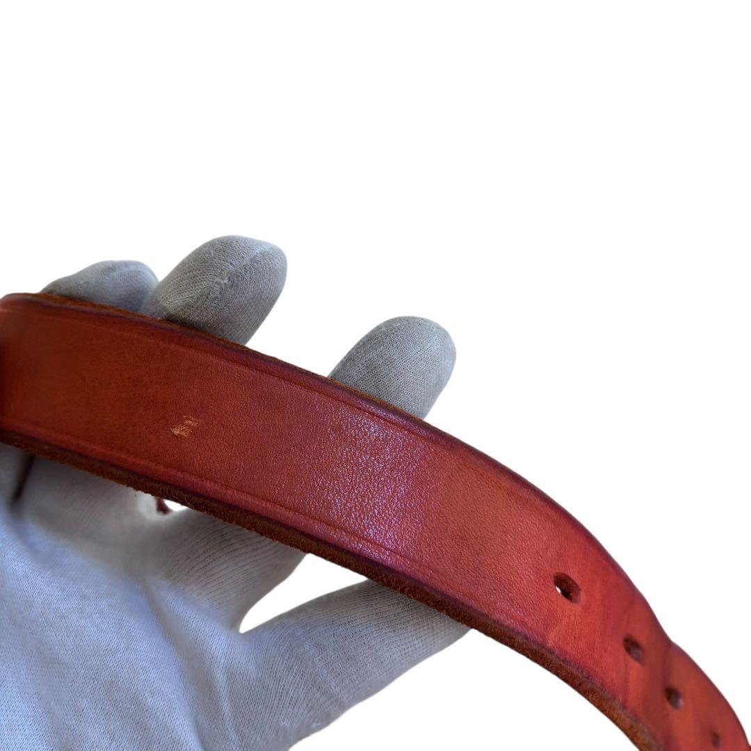 一生モノ◎Vintage Works レザーベルト DH5740 ブロンズ 33