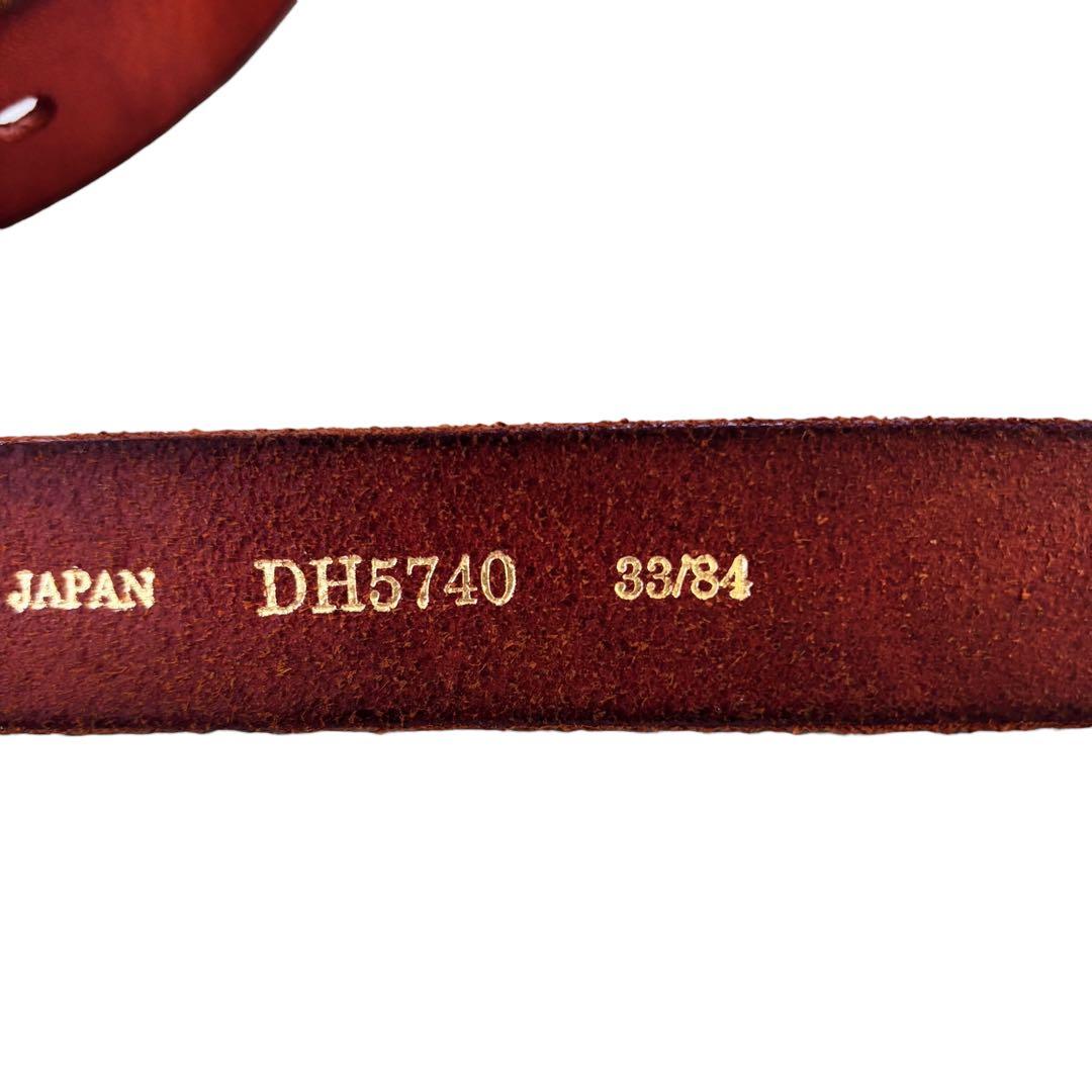 一生モノ◎Vintage Works レザーベルト DH5740 ブロンズ 33