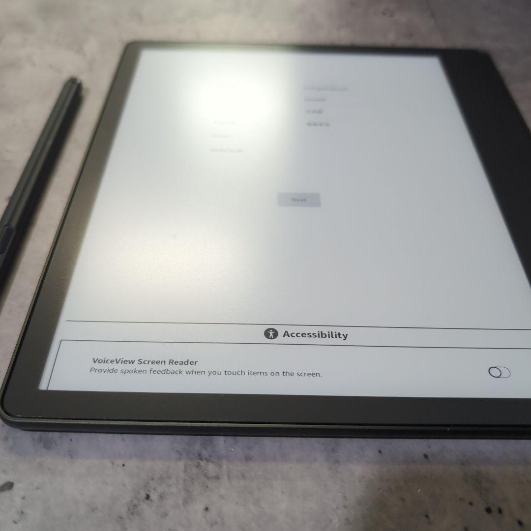 Kindle Scribe 32GB 本体 スタイラスペン、保護フィルム付き