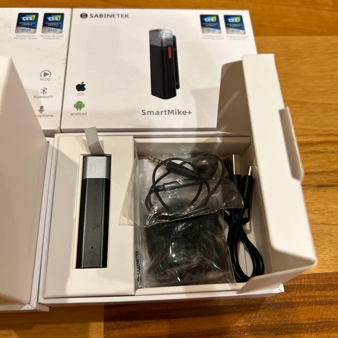 SABINETEK Smart mike + 2個と単一方向マイク1個セット