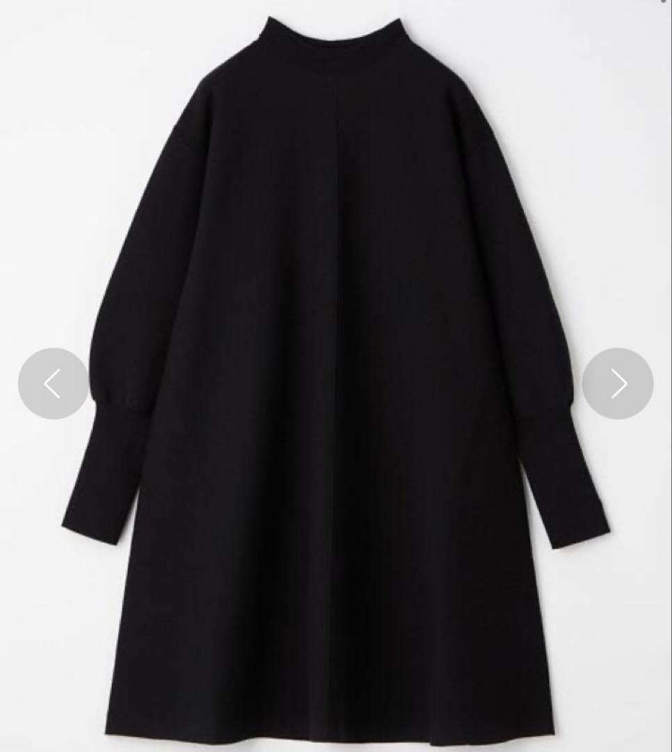 ユナイテッドアローズ EMMELREFINES クルーネックAラインワンピース