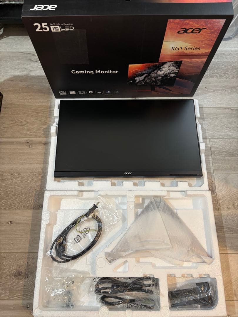 Acer ゲーミングモニター 24.5インチ 144Hz 1ms TN