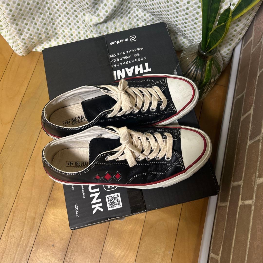 激レア　フラッドヘッド　90 HD ブラック/ホワイト スニーカー 26.5cm