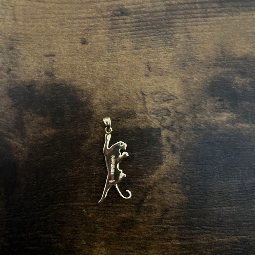 アクセサリー supreme 14k panther pendant