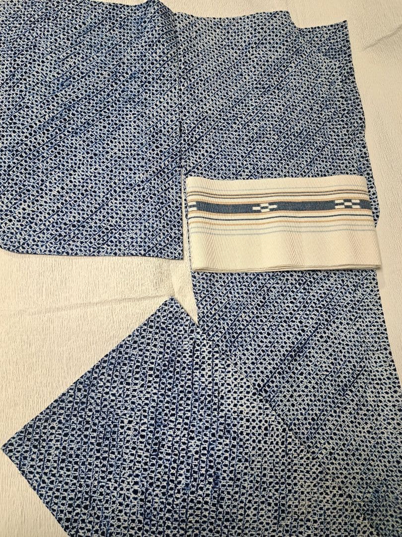 くーちゃん•*¨*•.¸♬︎有松絞り 浴衣 超美品 女仕立て