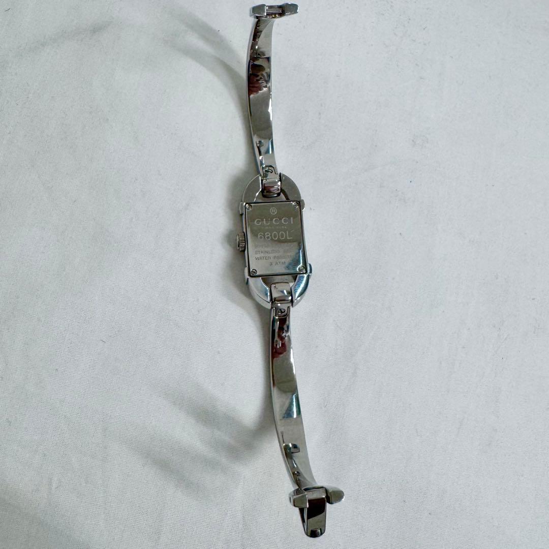 ★ピンク猫さん専用ページ★ Gucci バングルウォッチダイヤモンドベゼルシェル