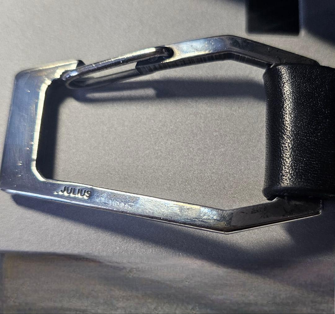【美品】JULIUS HOOK BELT カラビナ ベルト 617ACU2