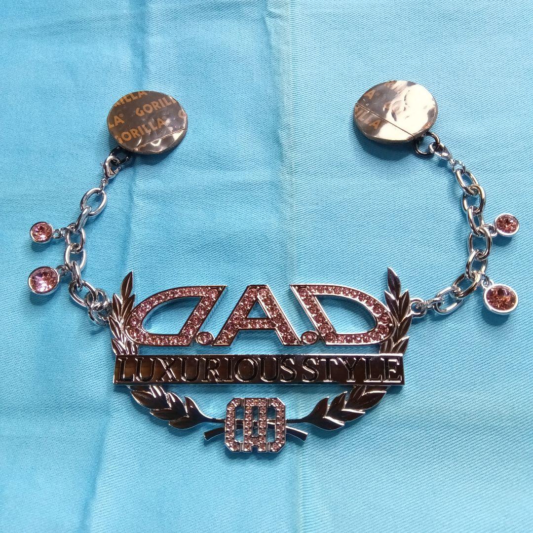 ＤＡＤミラーネックレスディルスライトローズシルバー未使用とってもキレイな品