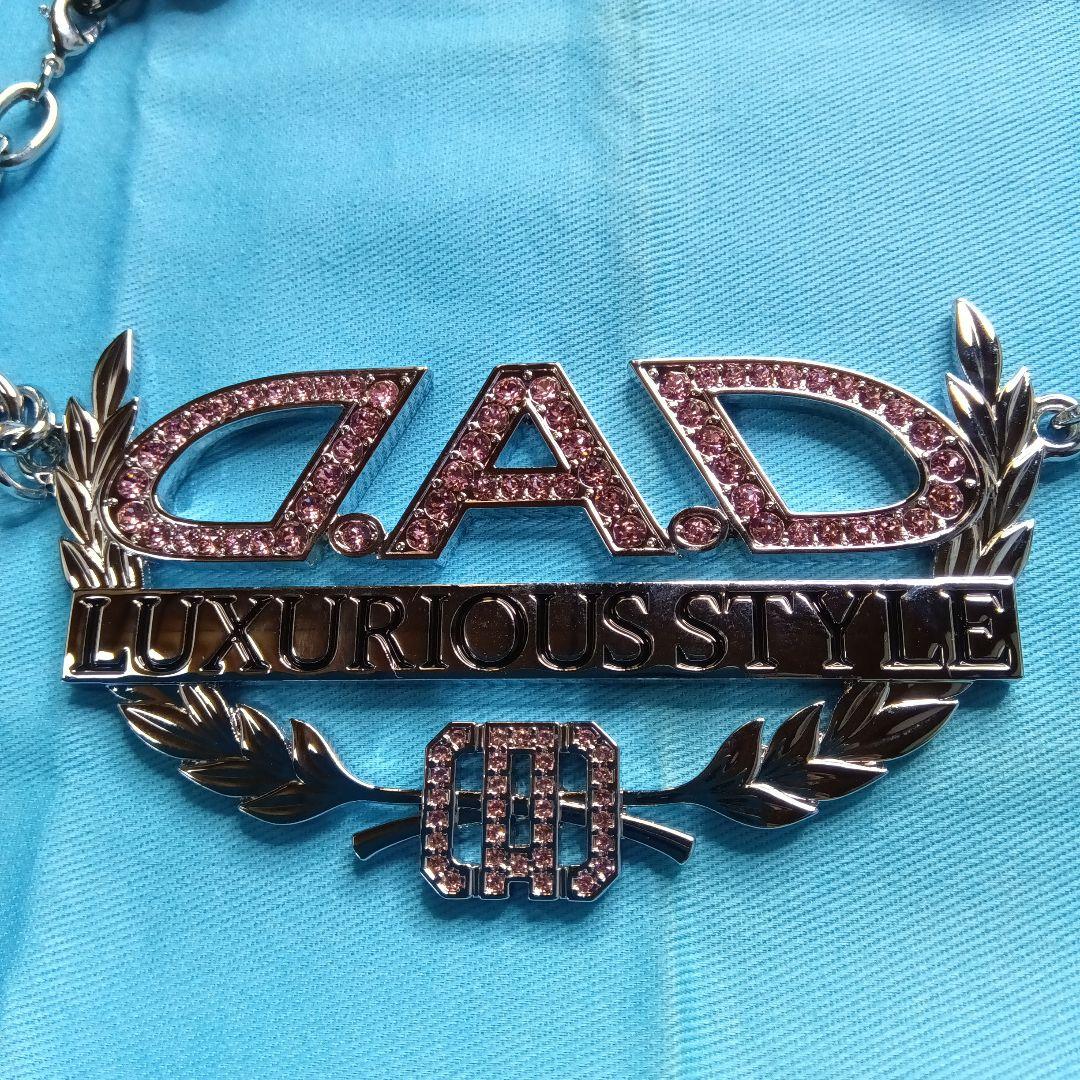 ＤＡＤミラーネックレスディルスライトローズシルバー未使用とってもキレイな品