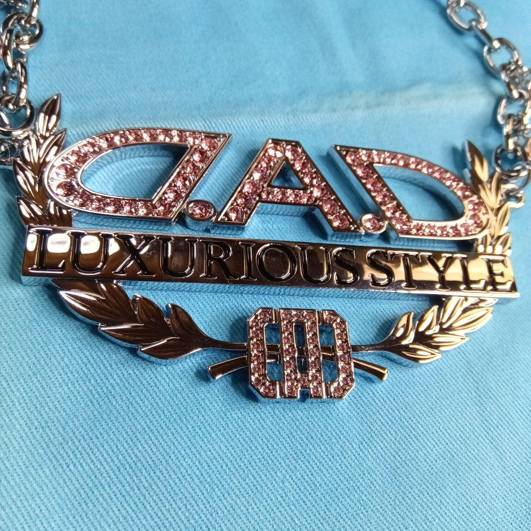 ＤＡＤミラーネックレスディルスライトローズシルバー未使用とってもキレイな品