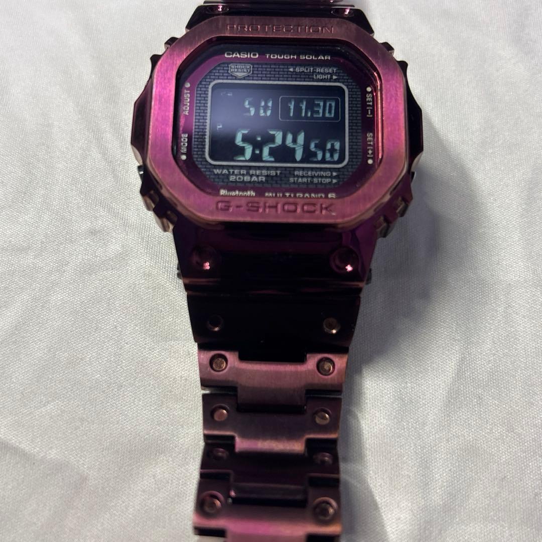 【手締め工房】カシオG-SHOCK GMW–B5000RD フルメタル