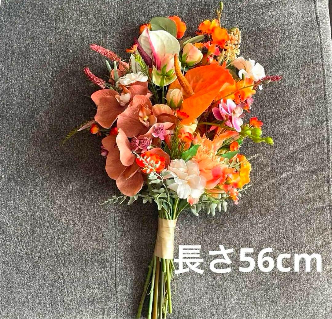 値下げ中!花束 プリザーブドフラワー 髪飾り付き ブーケ 前撮り ヘアードレス