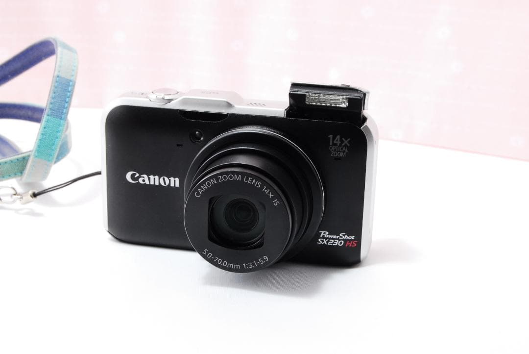 〓コンパクトデジカメラ〓キヤノン PowerShot SX230 HS ブラック