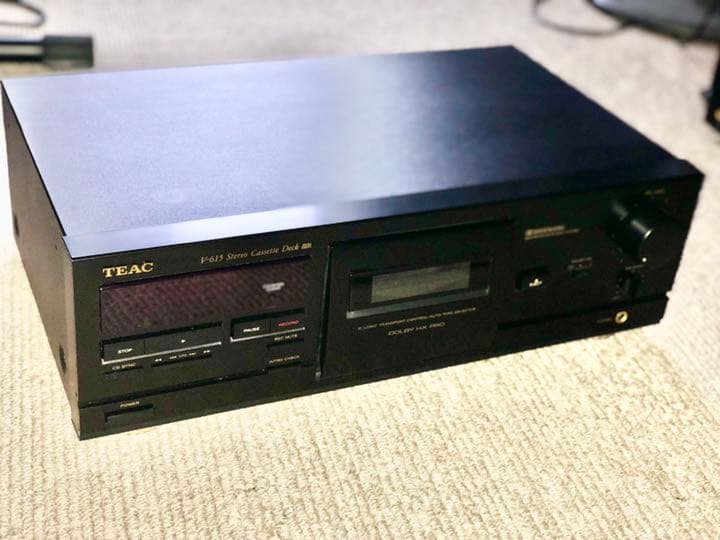 【TEAC】テアック カセットデッキ V-615