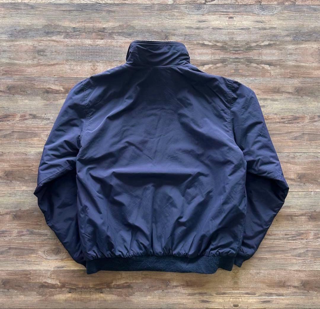 エルエルビーン/ウォームアップジャケット/ナイロン/アウター/ブルゾン/ネイビー