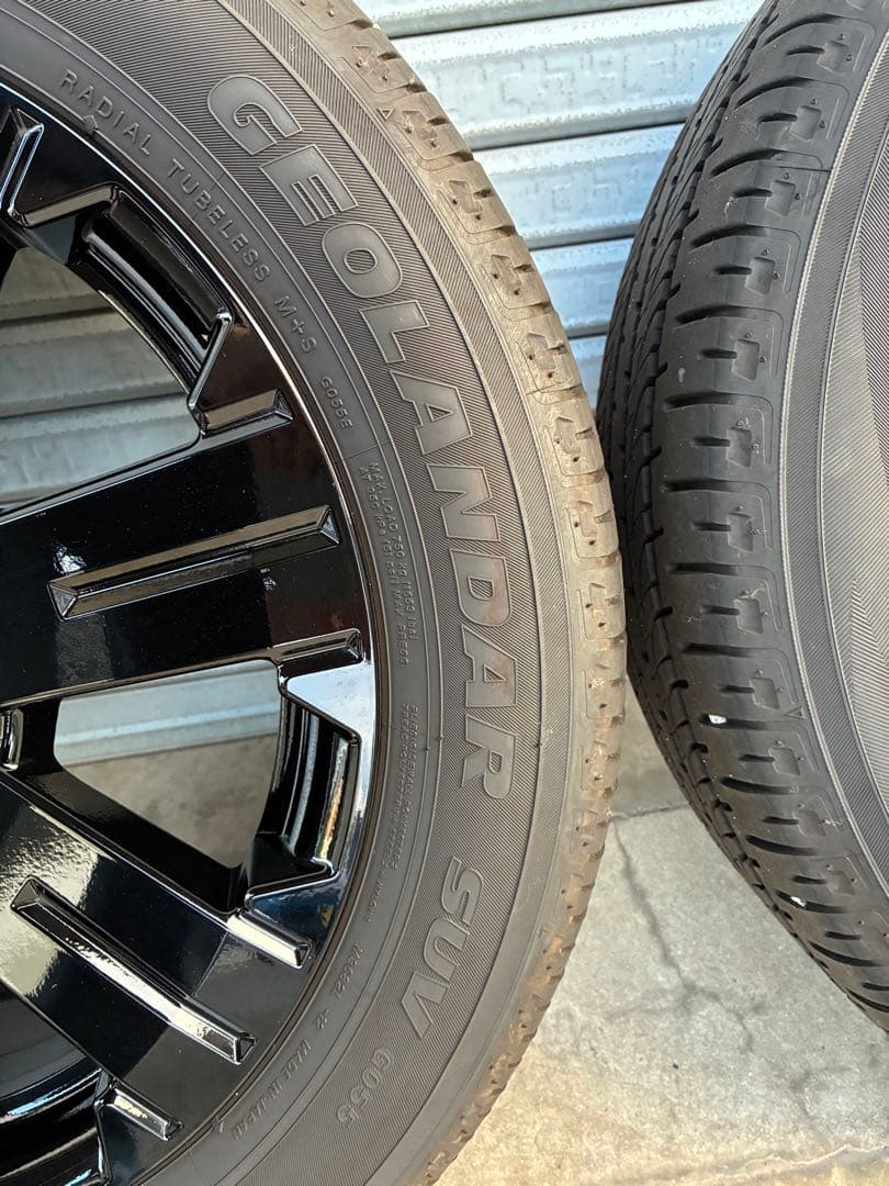 デリカD:5 シャモニー タイヤホイール4本セット 新車外し