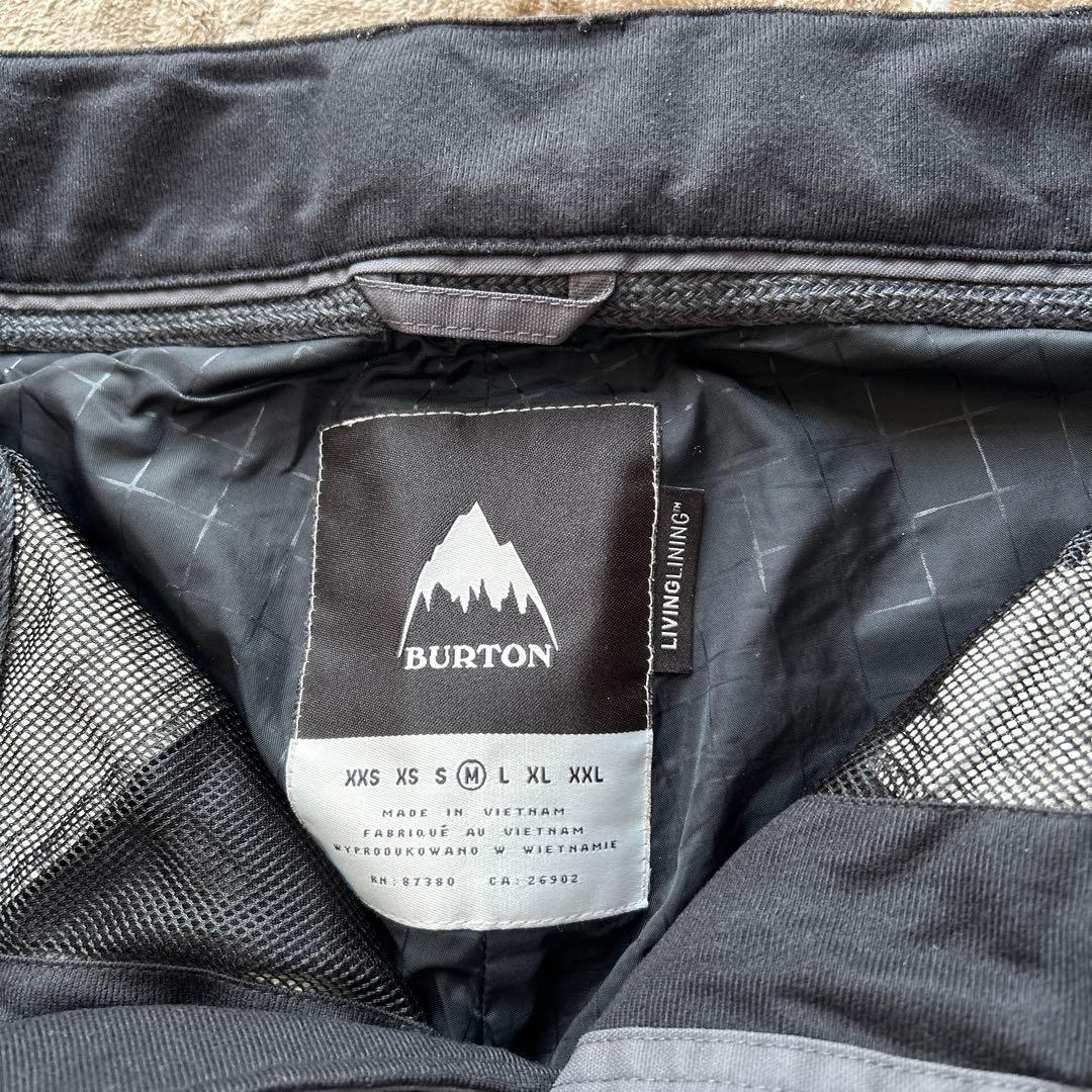 BURTON スノーボードパンツ Mサイズ グレー