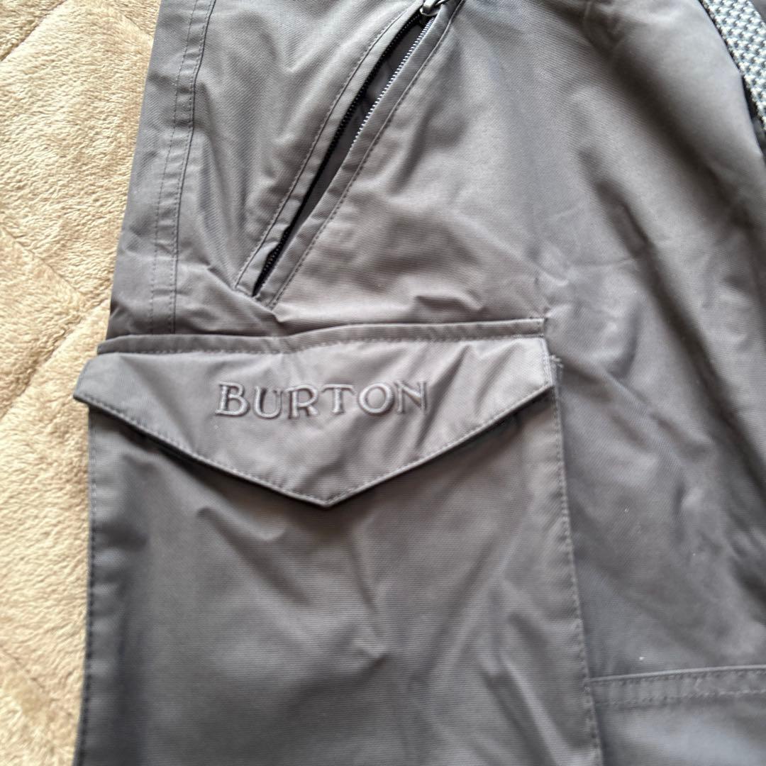 BURTON スノーボードパンツ Mサイズ グレー