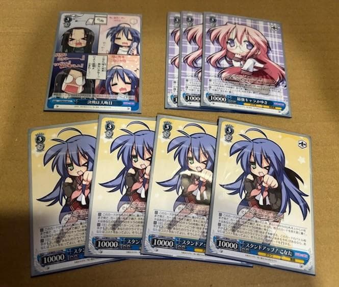 WS　らきすた　らき☆すた　こなた軸　デッキ　おまけ付き