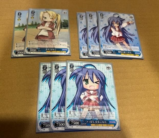 WS　らきすた　らき☆すた　こなた軸　デッキ　おまけ付き