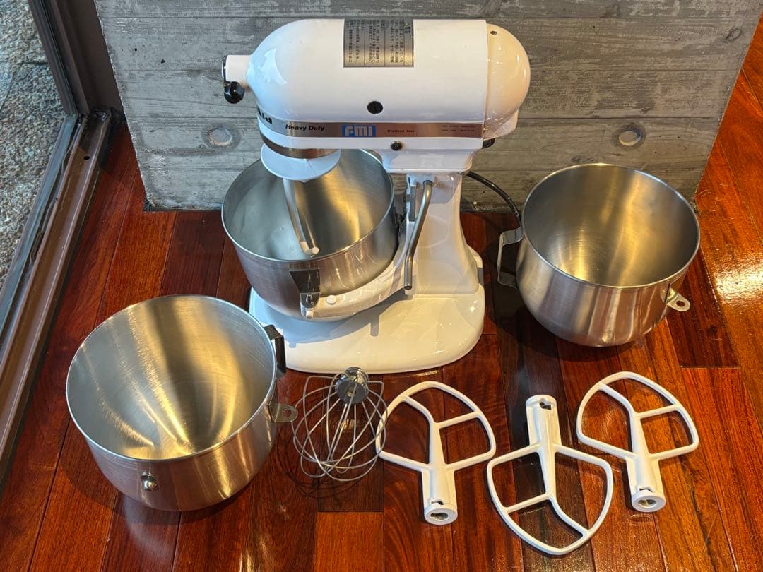 KitchenAid キッチンエイド スタンドミキサー KSM5 ホワイト