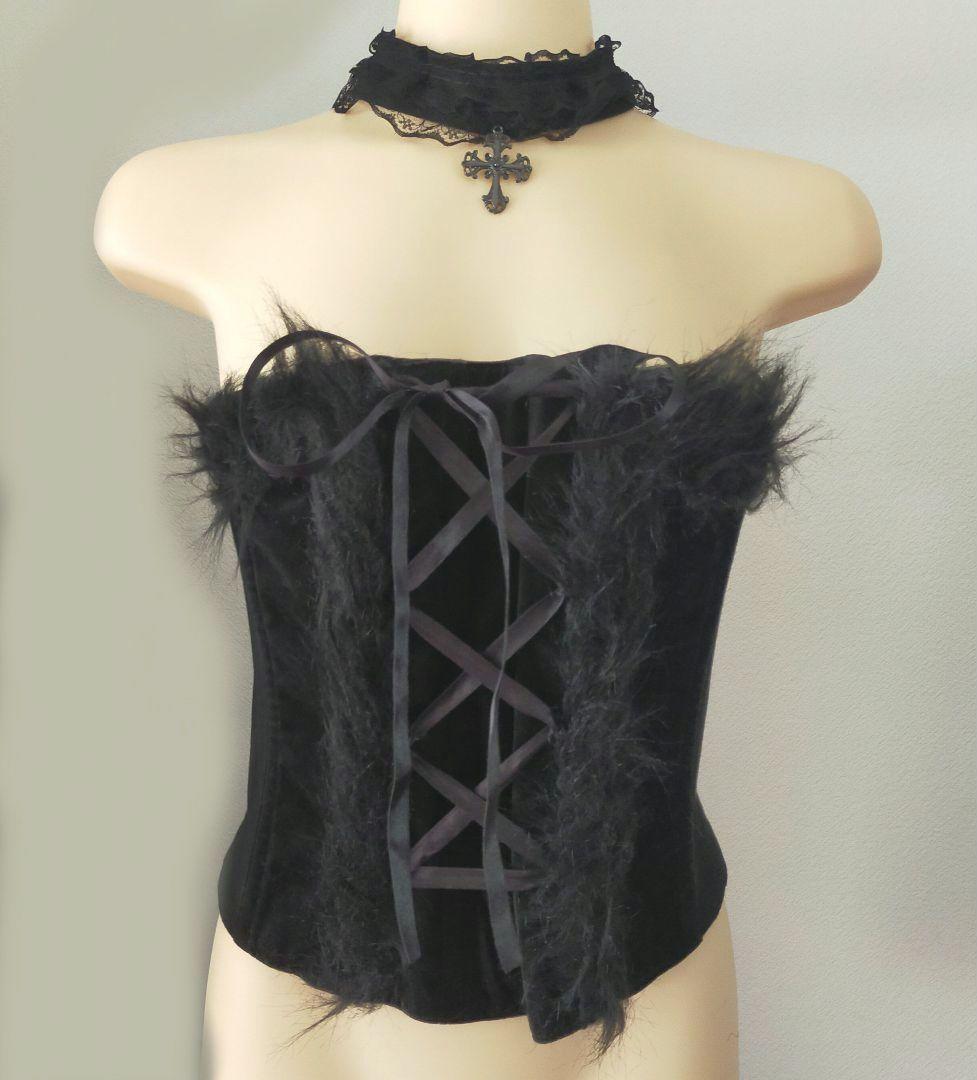 STIGMATA egl 編み上げコルセット ゴスロリ セクダイ 原宿