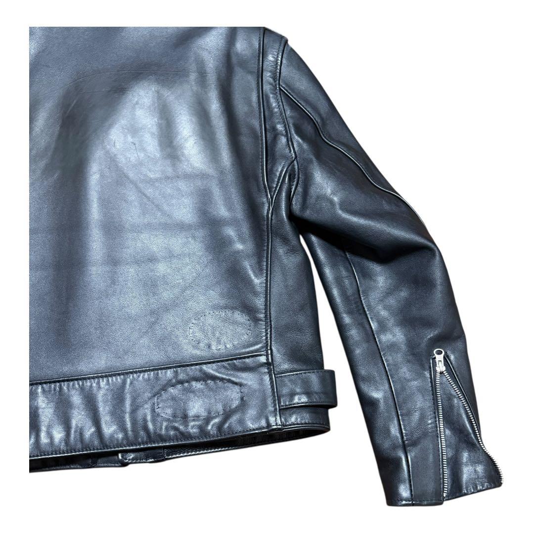 【Schott】613US ワンスター 42 美品 ダブルライダース ショット