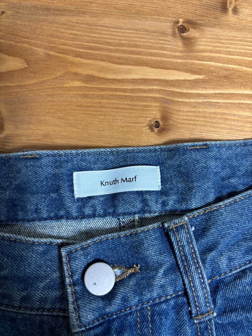 [試着のみ] knuthmarf tuck design denim Mサイズ
