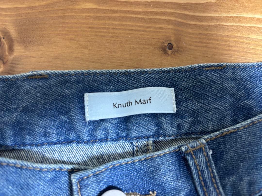 [試着のみ] knuthmarf tuck design denim Mサイズ