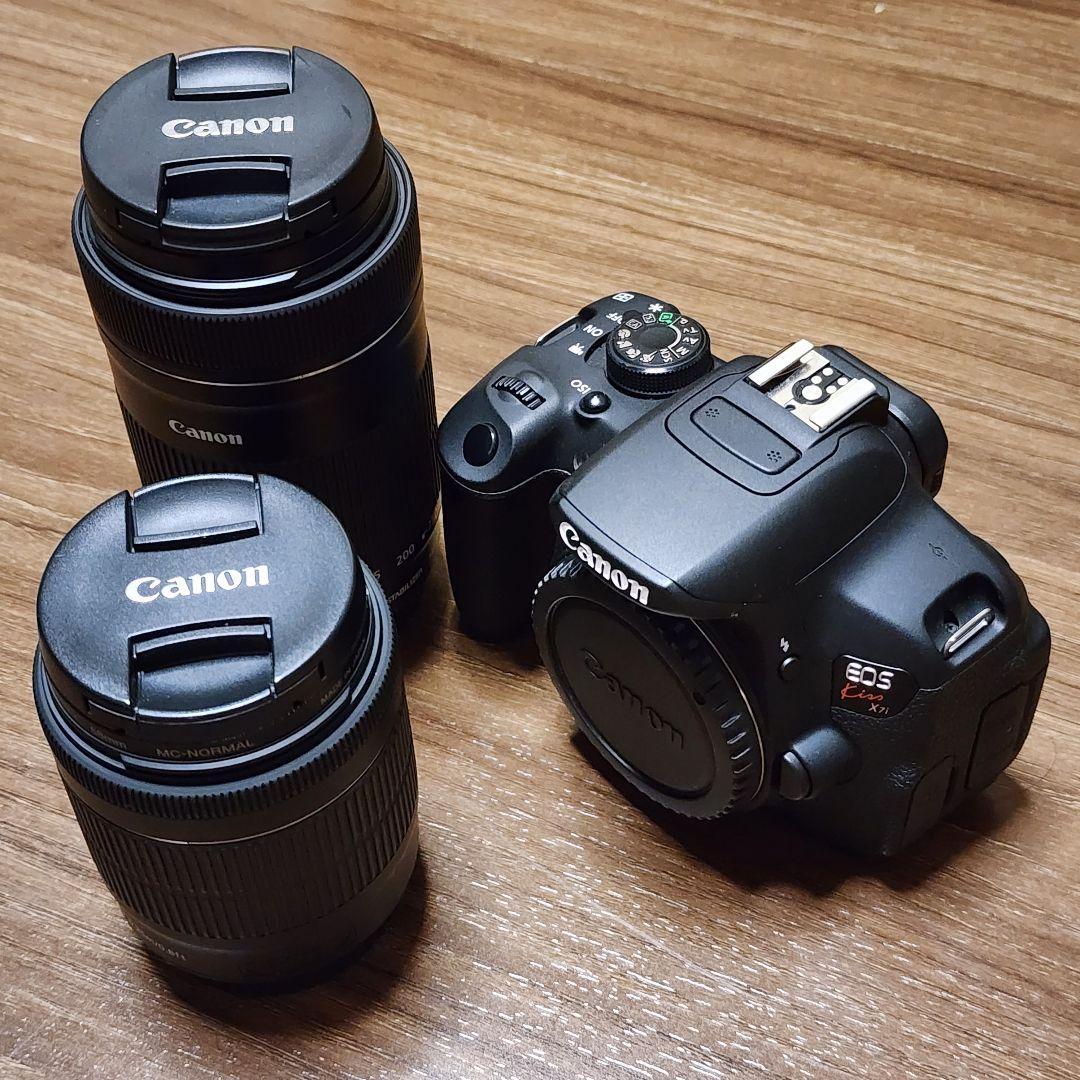 Canon EOS Kiss X7i ダブルズームレンズキットデジタル一眼レフ