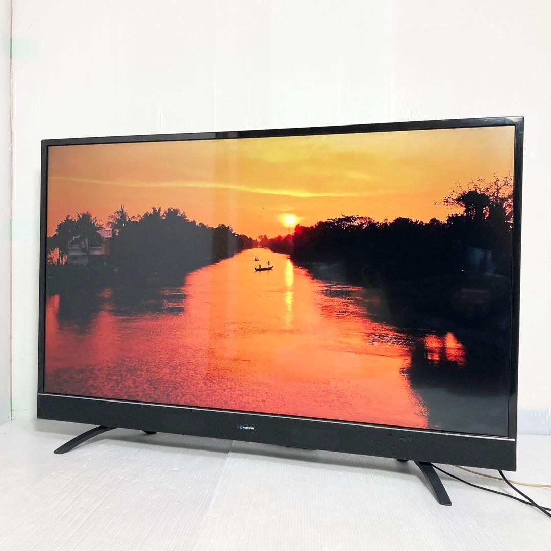 極美品 マクスゼン 43インチ 液晶テレビ JU43SK03 2019年製