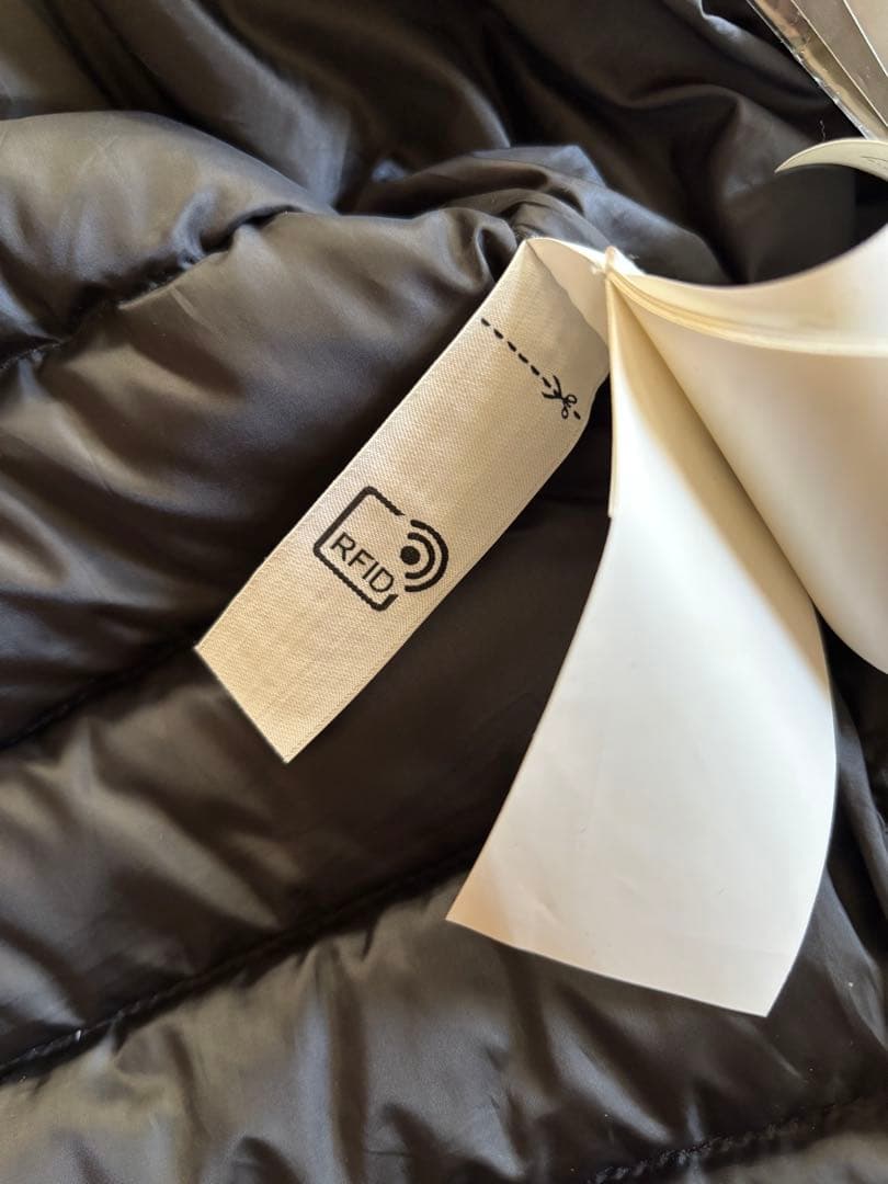 【美品】Stone  ダウンジャケット ブラック　L