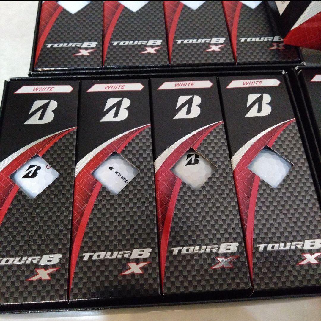 nishi様★ブリヂストン★新品未使用品♪ツアーBX　ホワイト　３ダースセット