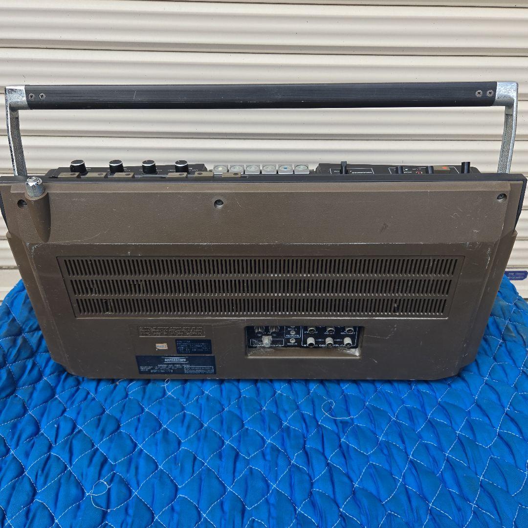 SUPERSCOPE CRS-3800 ステレオカセットレシーバー　ジャンク品