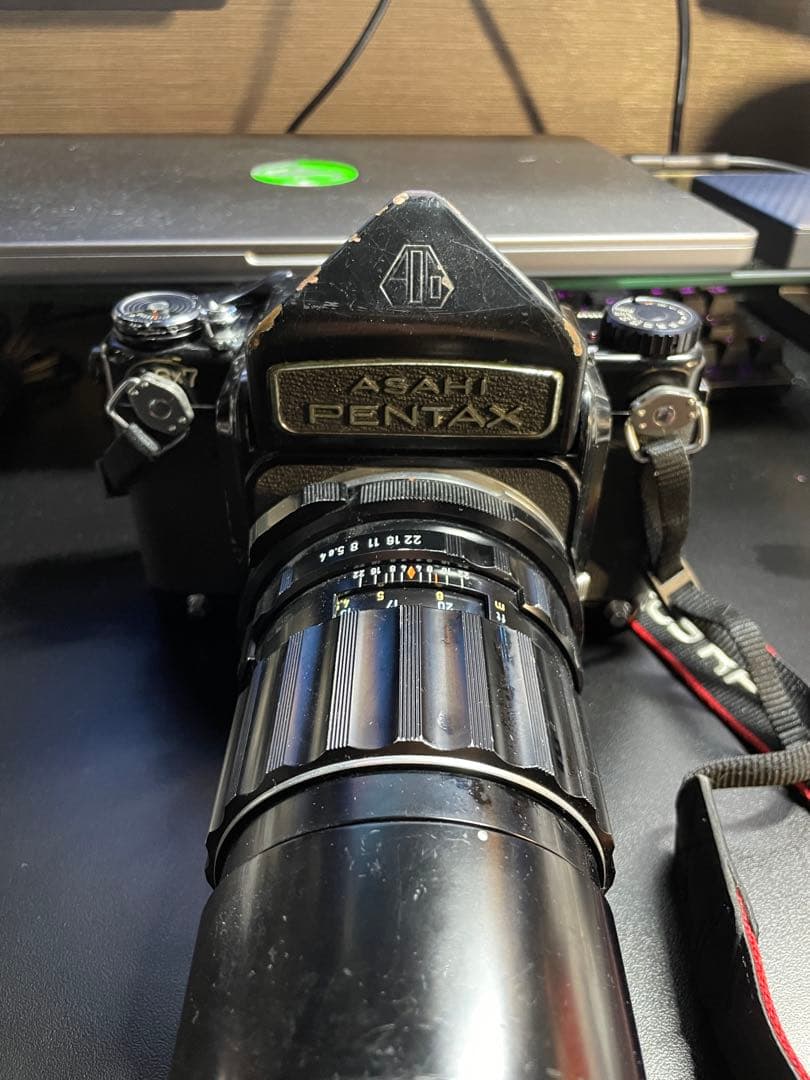 アサヒペンタックス　6x7 TTL ペンタックス　200mm f4レンズ