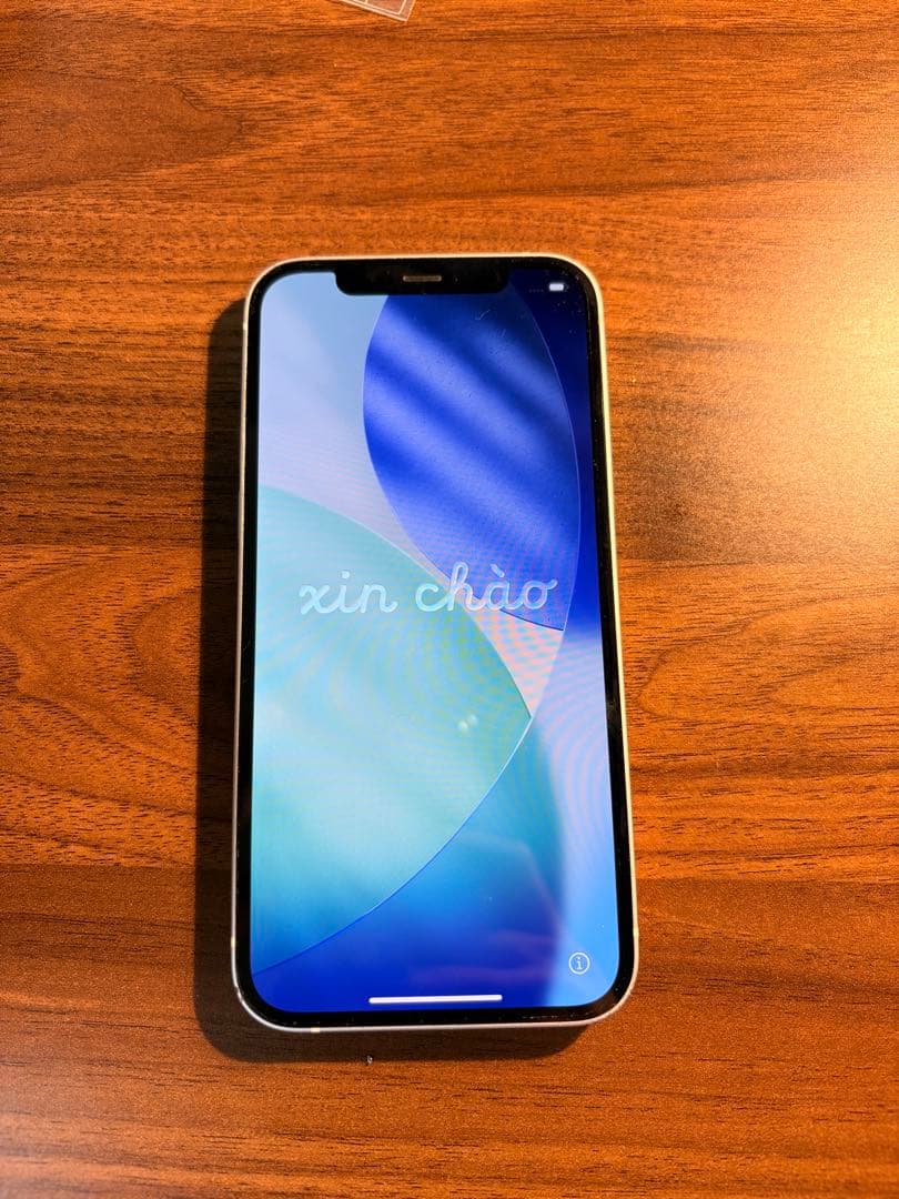 Phone12 64GB ホワイト 背面ひび割れ AppleCare 2030