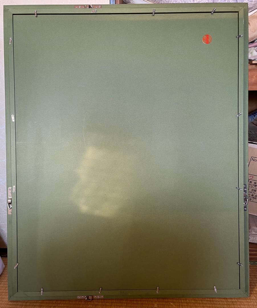 シルバー　額縁 F30号　弓平