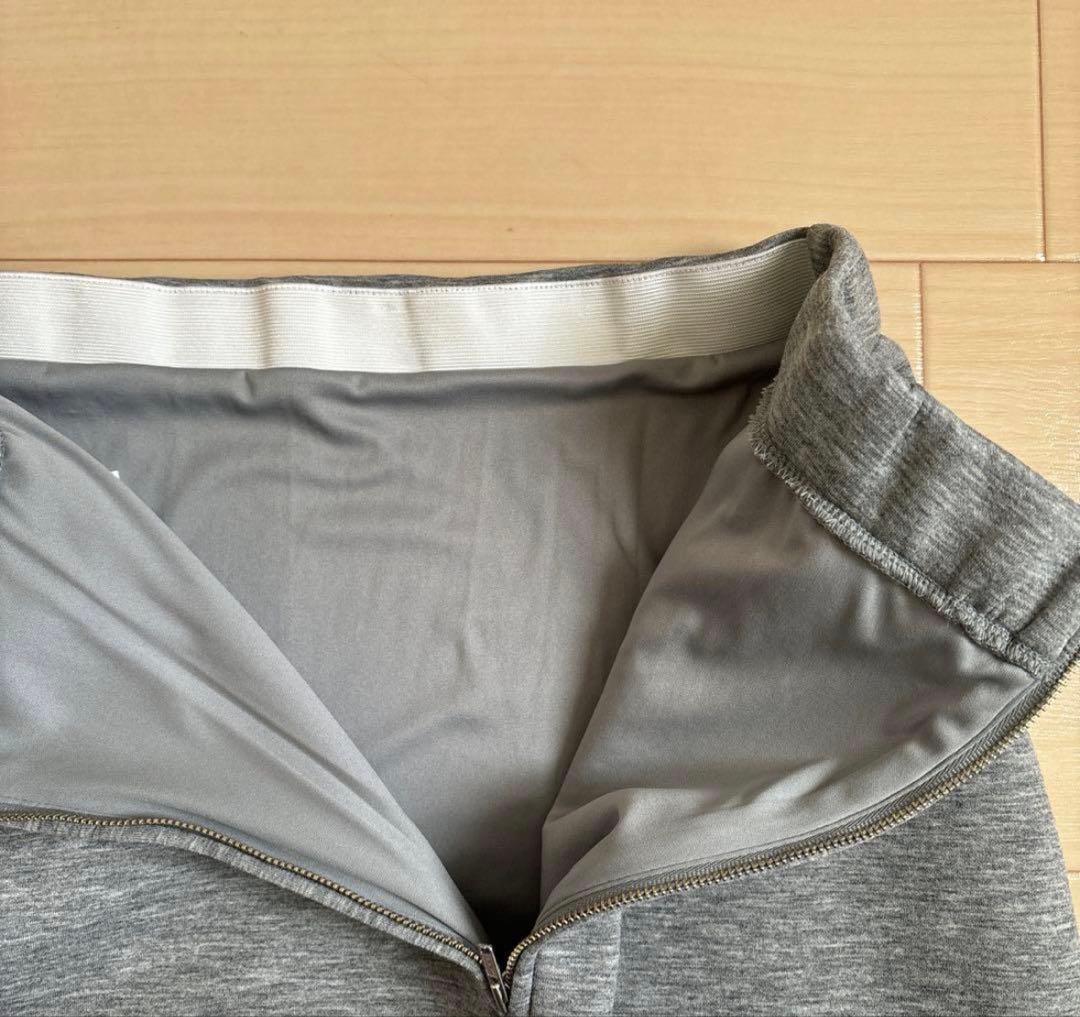 SLOBE IENA スローブイエナ　ダンボールアイラインスカート　グレー　38