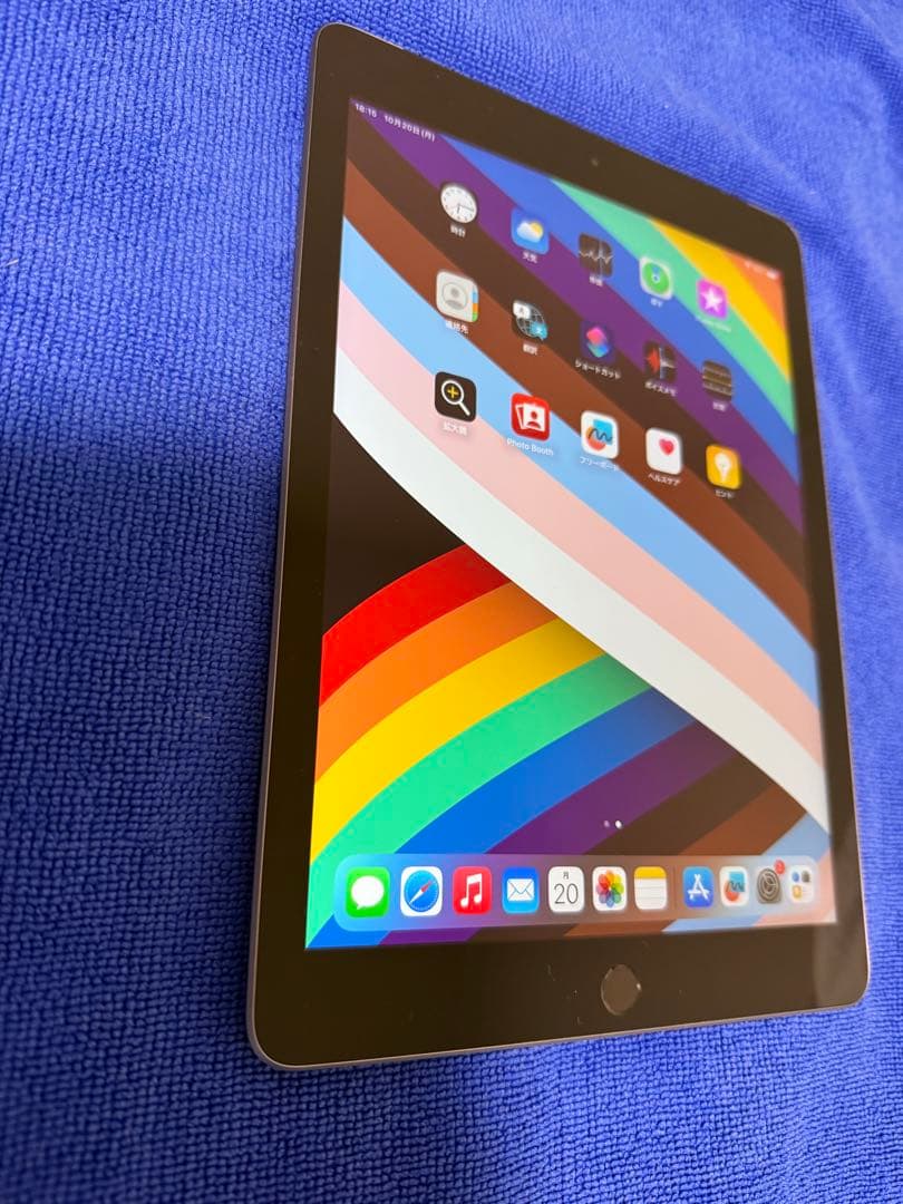 【美品バッテリー100%】iPad (第6世代) Cellular SIMフリー