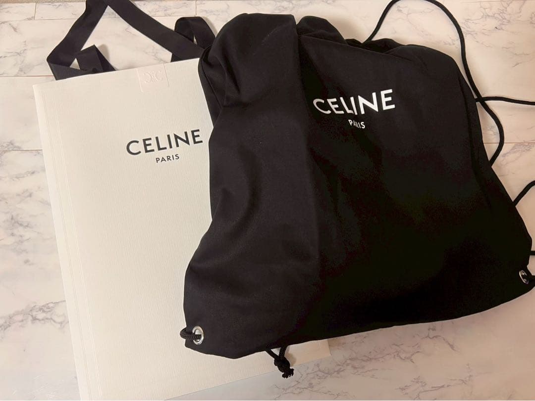 新品未使用　CELINE トリオンフ キャップ / コットンツイルギャバジン
