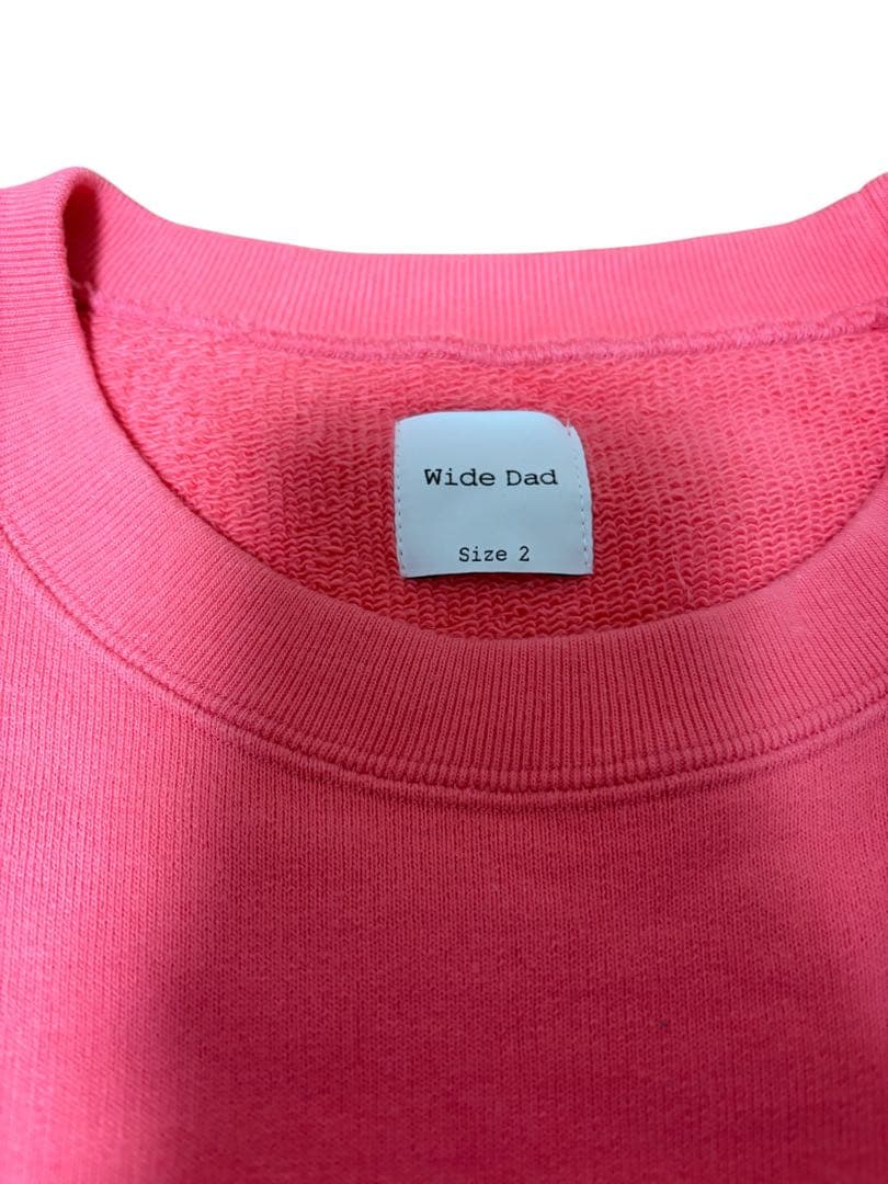 URBAN RESEARCH Wide Dad スウェット サイズ2 ピンク